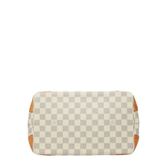 Louis Vuitton Damier Azure Hampstead PM N51207 White PVC Leather Women's Louis - Picture 3 of 10